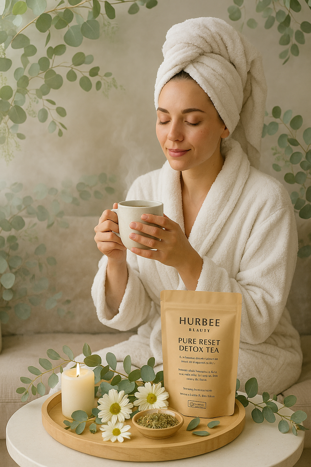 Hurbee Pure Reset Detox Tea 14 Day Pack