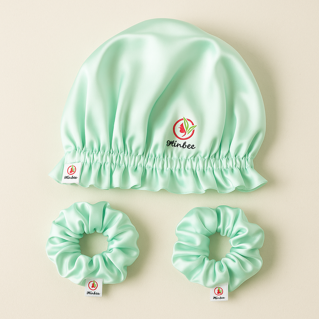 Hair Care Power Pack (Bonnet + Scrunchies x2)