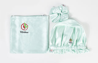 Hurbee 100% Mulberry Silk Scrunchies (22 Momme)
