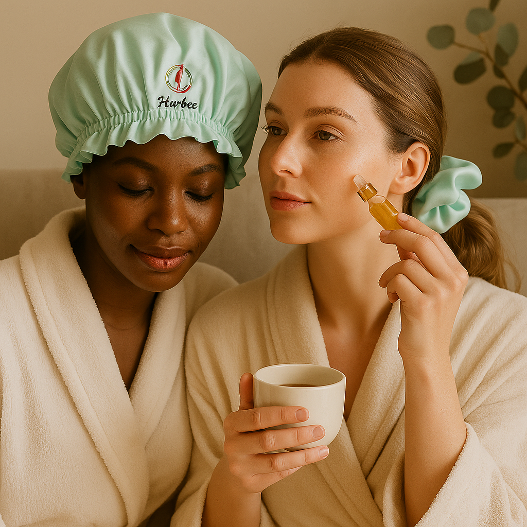 Hair Care Power Pack (Bonnet + Scrunchies x2)